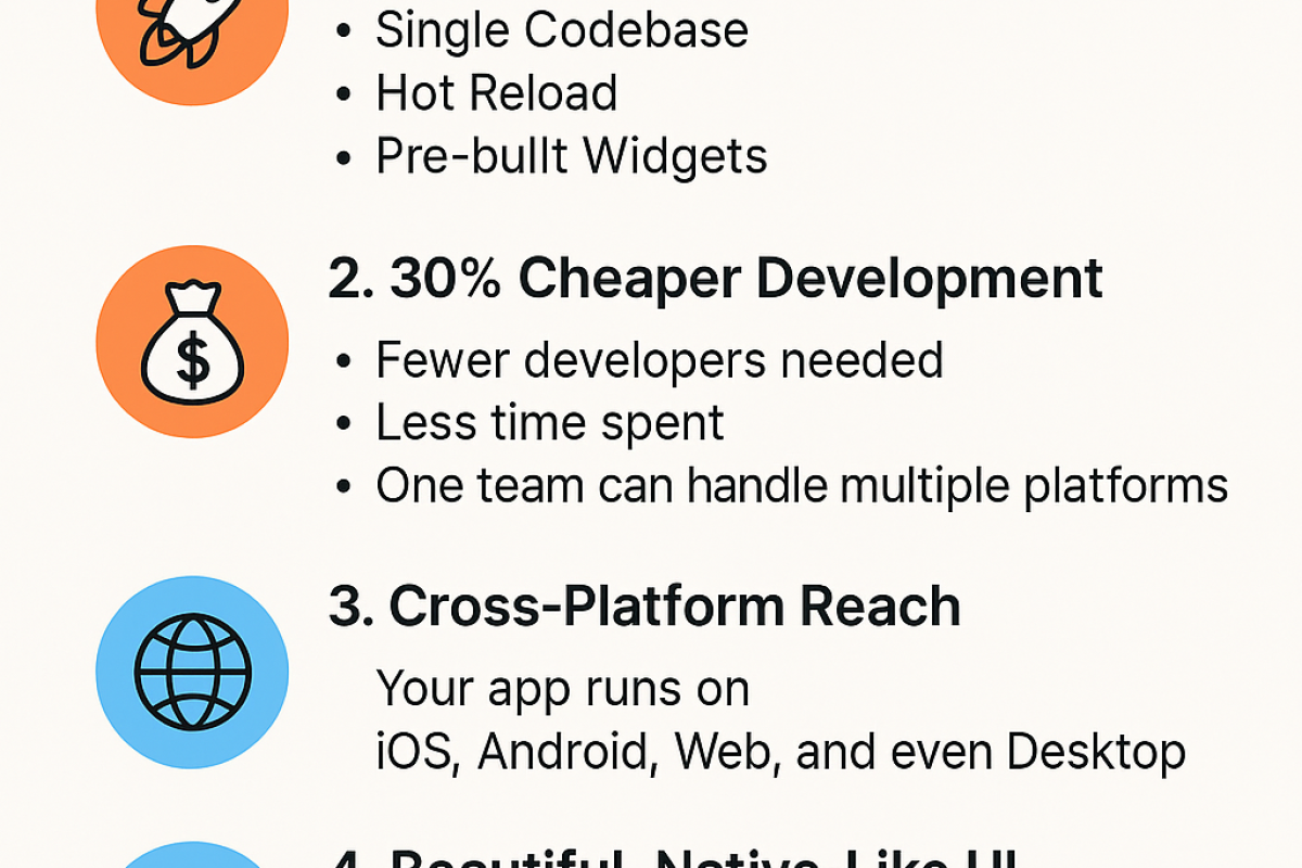 Why Startups Should Use Flutter → 40% Faster, 30% Cheaper | TechyCodex