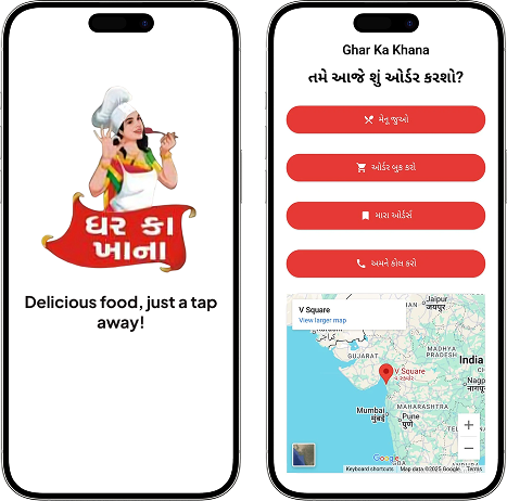Ghar Ka Khana - Home-Style Food Delivery App